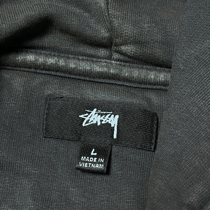 Stussy Age Pigment Dye Heavy Cotton Y2K Skater Hoodie