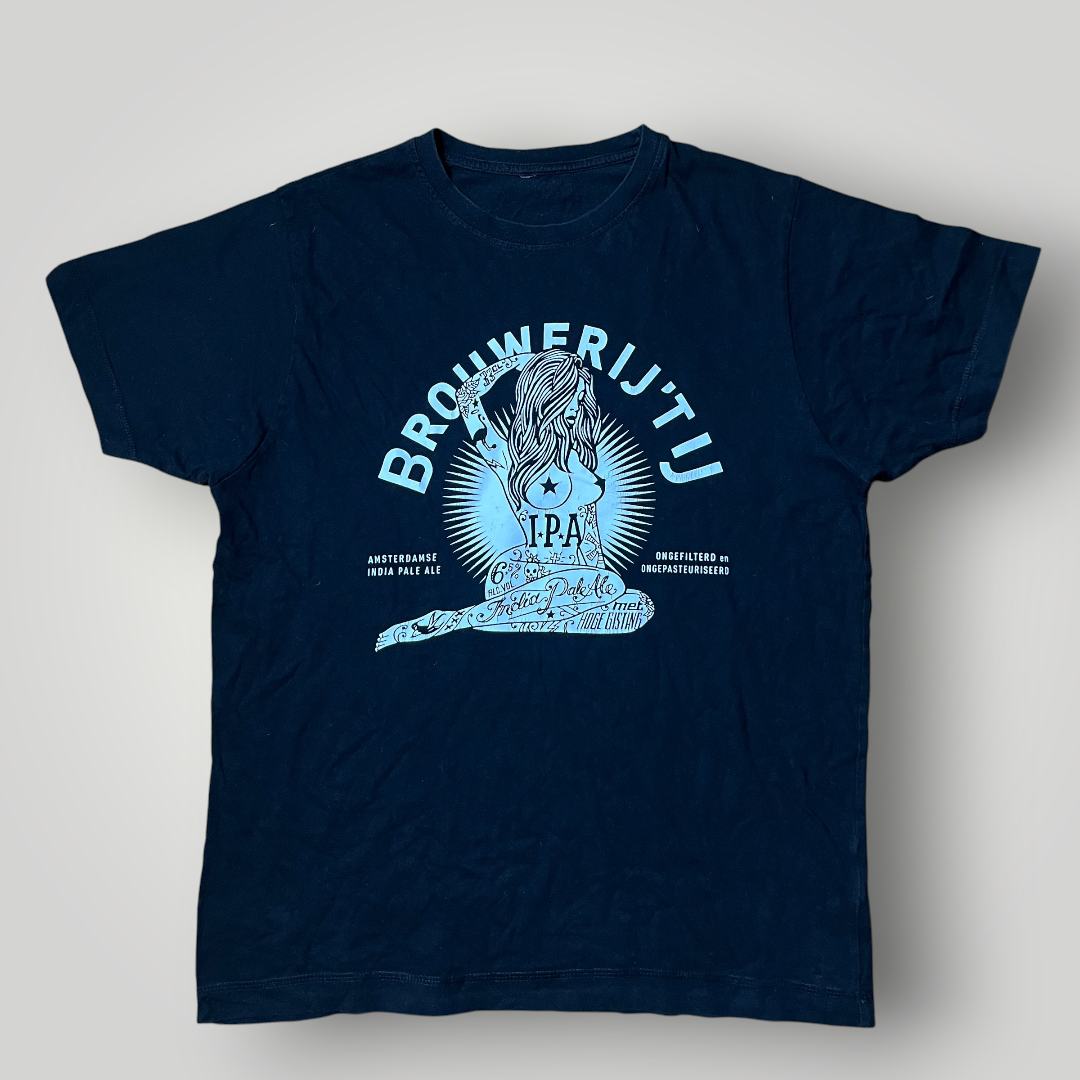 Amsterdam Brewery Heavy Cotton Y2K Graphic T-Shirt