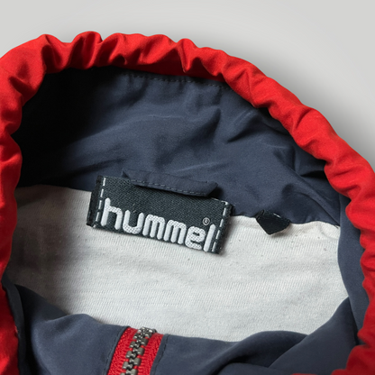Hummel Vintage Y2K Hip-Hop Oversized Baggy Boxy Windbreaker Jacket