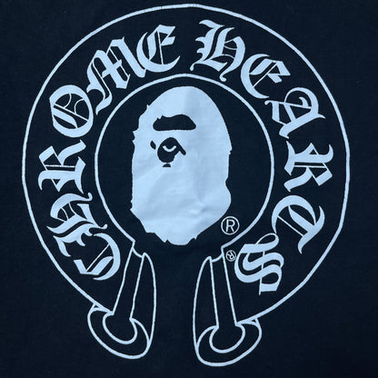 BAPE A Bathing Ape x Chrome Hearts Heavy Cotton Graphic T-Shirt (Replica)