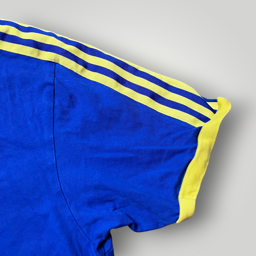 Adidas Sweden 2006/2007 Vintage National Team Heavy Cotton Football Jersey T-Shirt