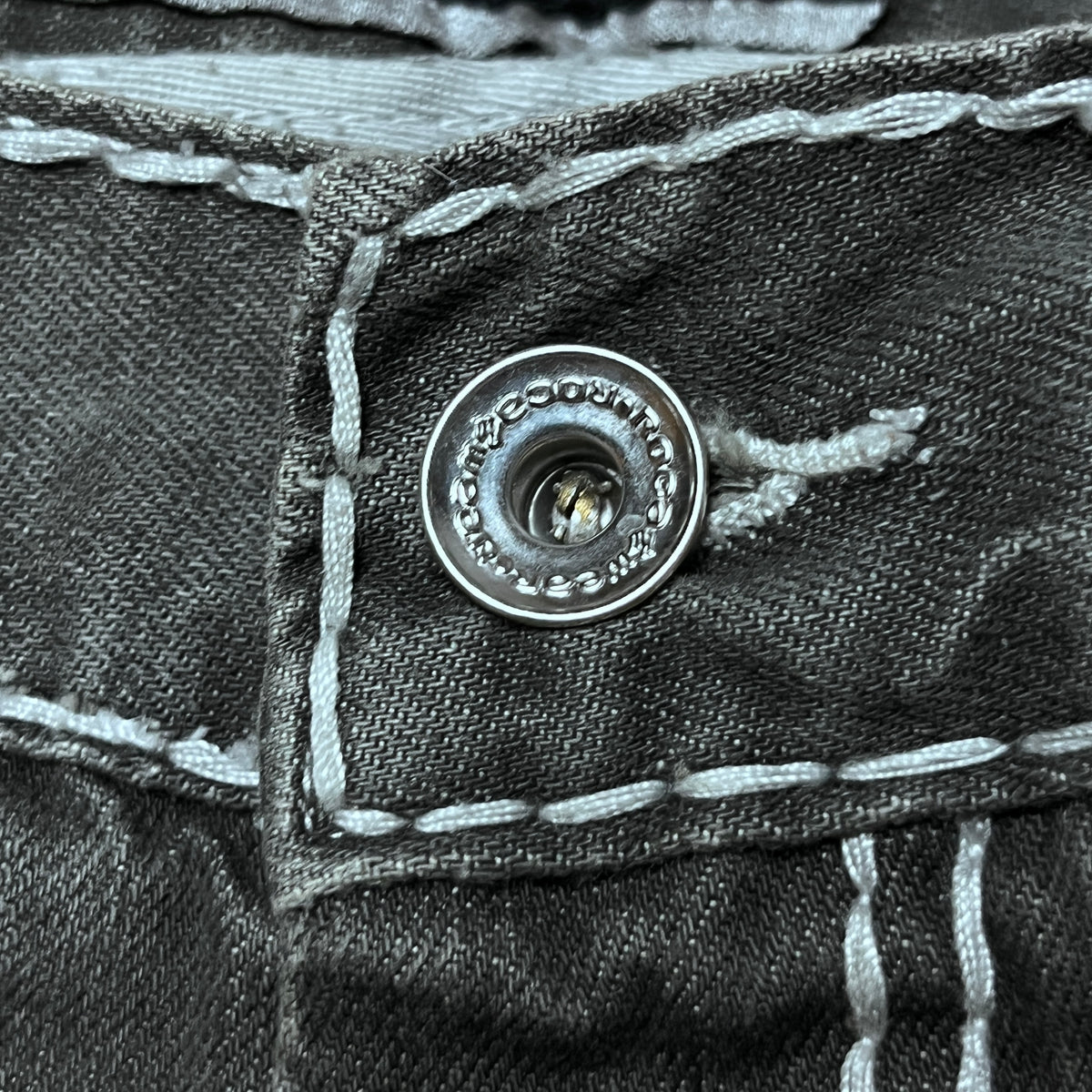 Rocawear Vintage 2000's Y2K Hip-Hoo Thick Stitch Denim Shorts