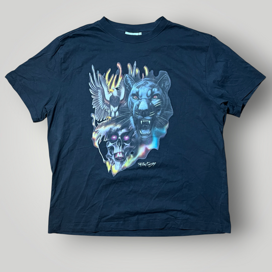 Weekday 90's Style Y2K Art Heavy Cotton Graphic T-Shirt