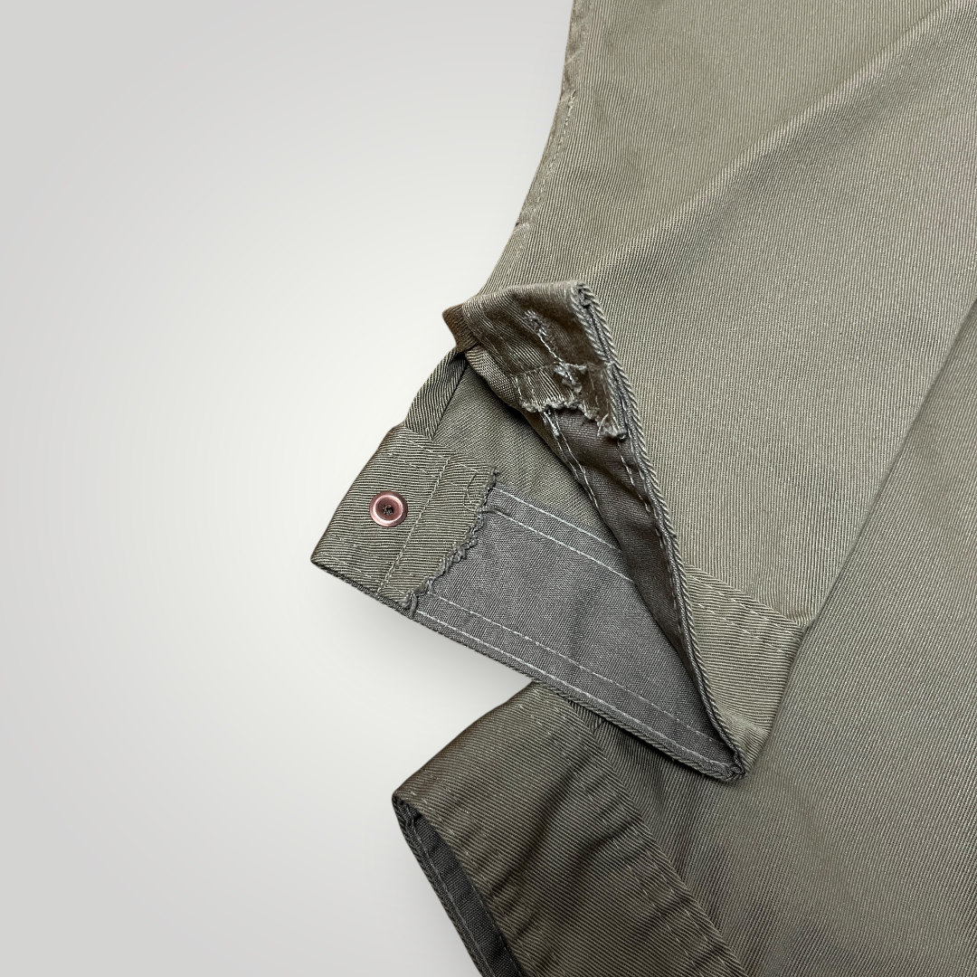 Cropped Boxy Trucker Jacket Light Brown