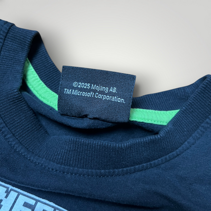 Minecraft "Beware of The Dark" Heavy Cotton Graphic T-Shirt