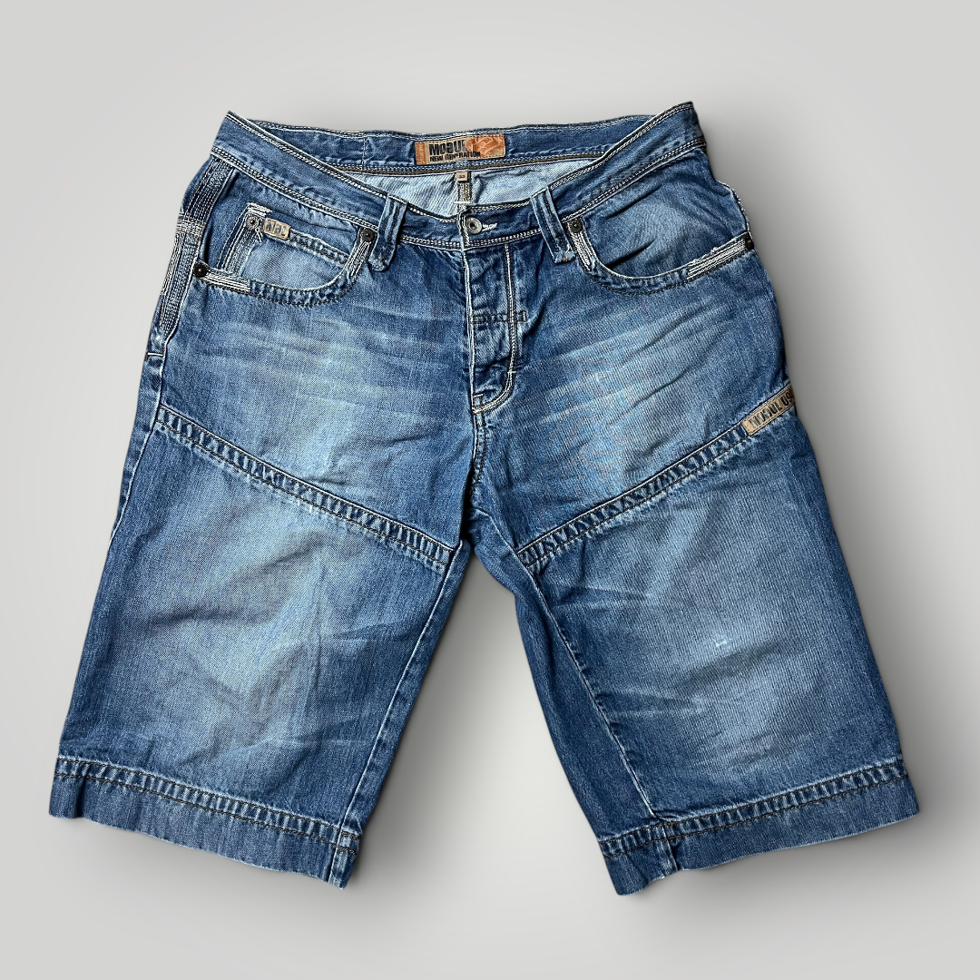 Mogul Vintage 2000's Y2K Hip-Hop Heavy Cotton Skater Denim Jorts