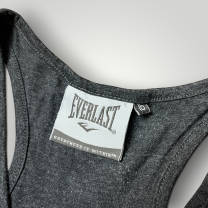 Everlast Y2K Vintage 2000's Heavy Cotton 2 in 1 Graphic Tank Top T-Shirt (Дамско)