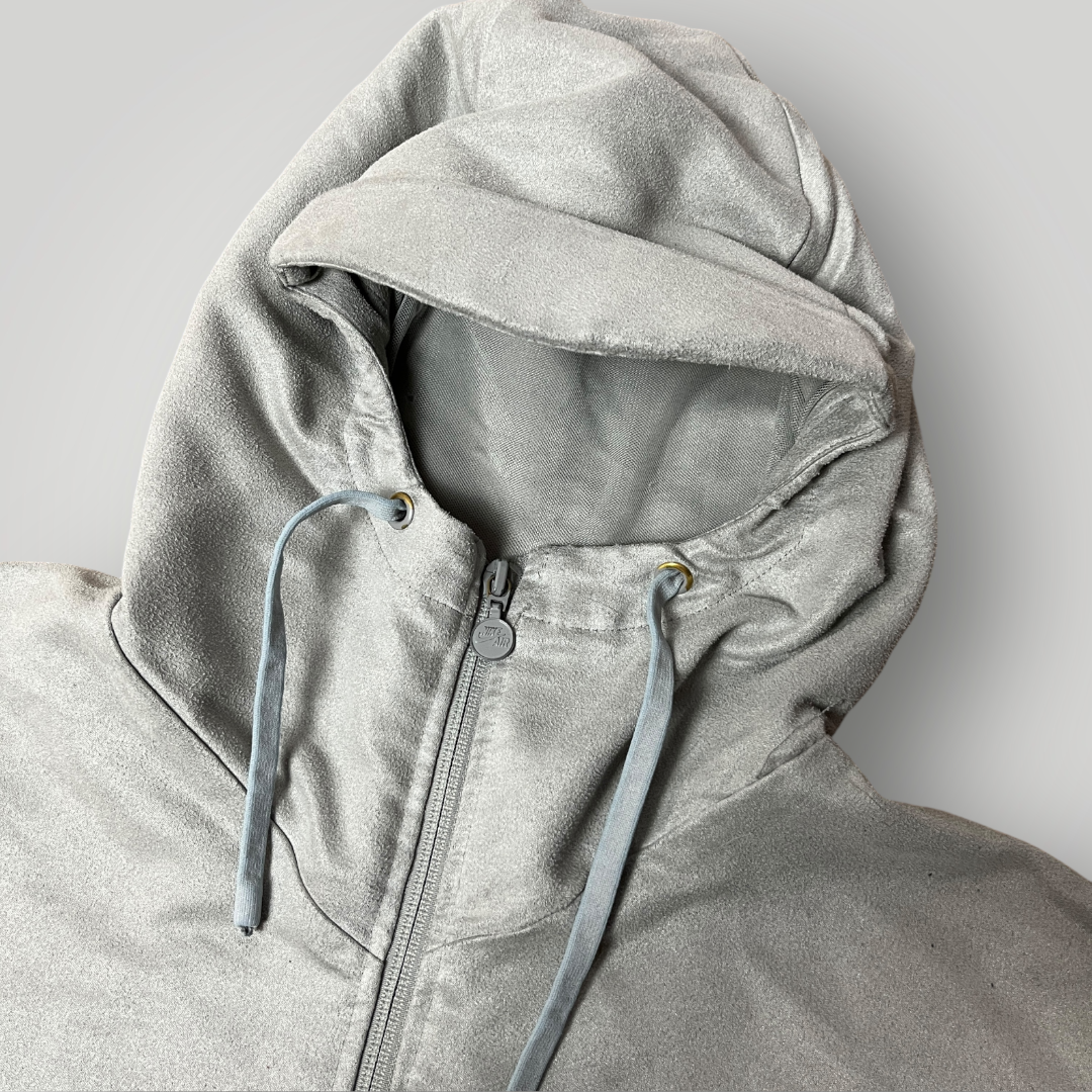 Nike Vintage 00's Y2K Anorak Tech Fleece Zip-Up Hoodie !RARE!