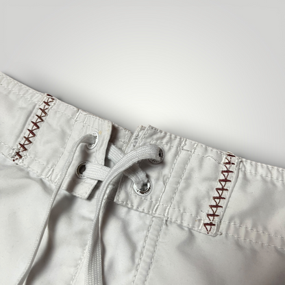 Quiksilver Vintage 2000's Y2K Embroidered Graphic Surf Jorts Shorts