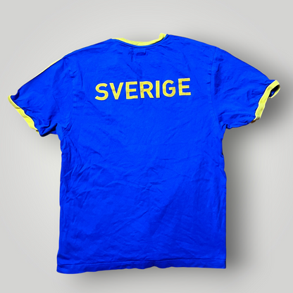 Adidas Sweden 2006/2007 Vintage National Team Heavy Cotton Football Jersey T-Shirt