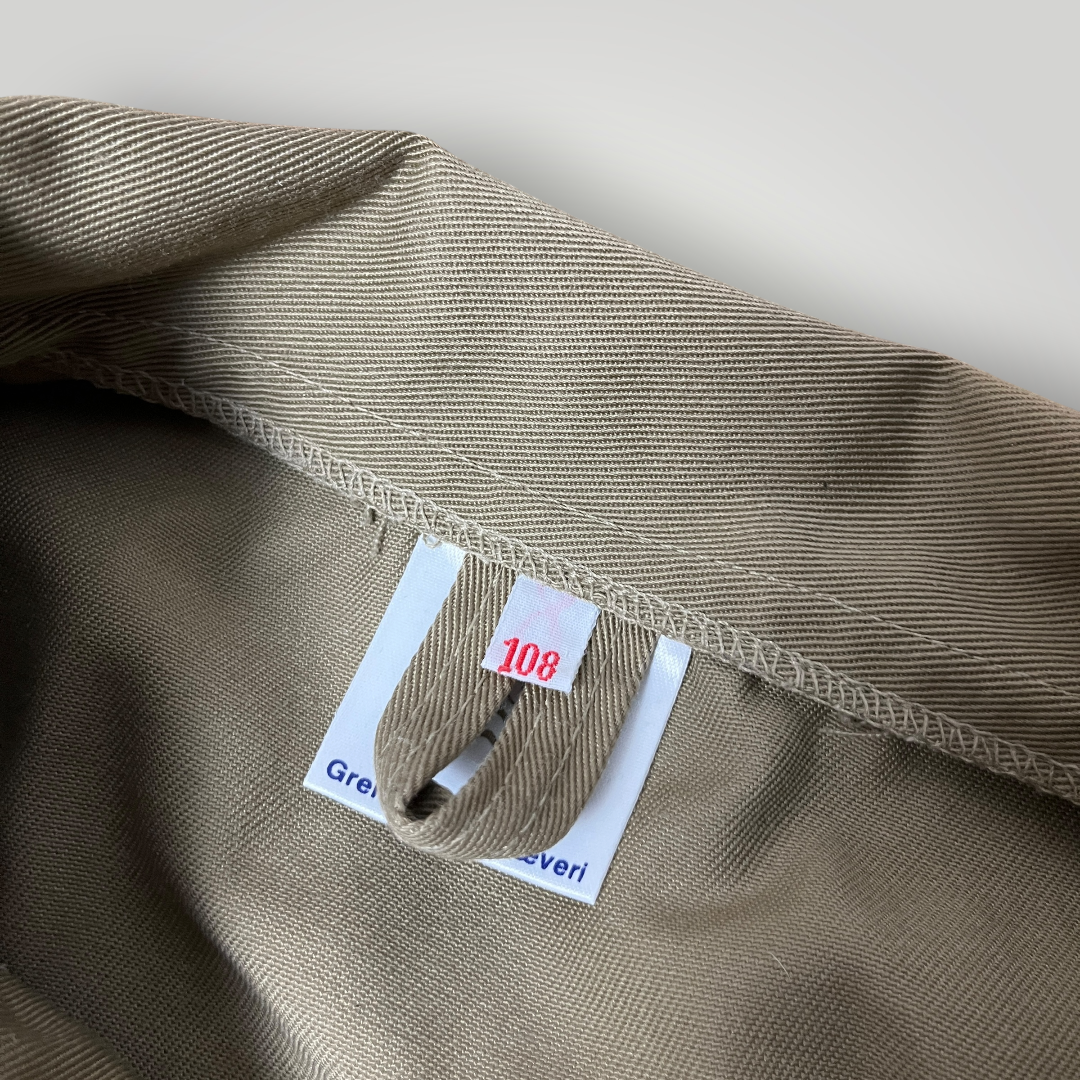 Cropped Boxy Trucker Jacket Light Brown