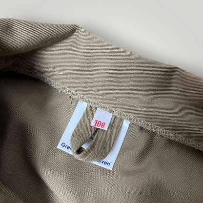 Cropped Boxy Trucker Jacket Light Brown
