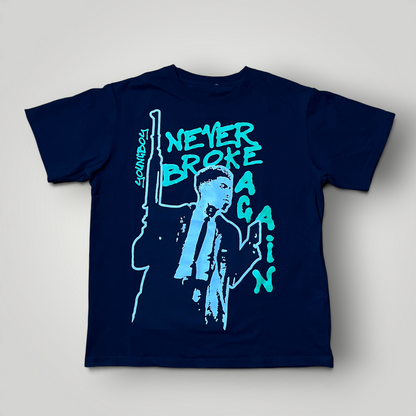 YungBoy NBA x Vlone "My Window" Heavy Cotton Graphic T-Shirt (Replica)