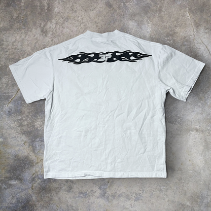 Broken Planet "Chaos" Y2K Puff Print Heavy Cotton Boxy Graphic T-Shirt