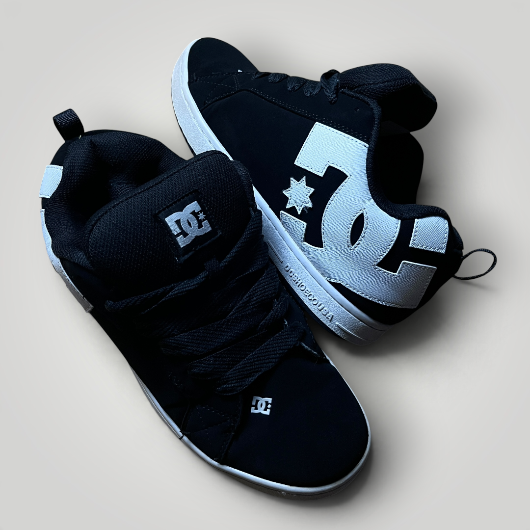 DC Shoes Court Graffik Y2K Hip-Hop Chunky Skater Sneakers