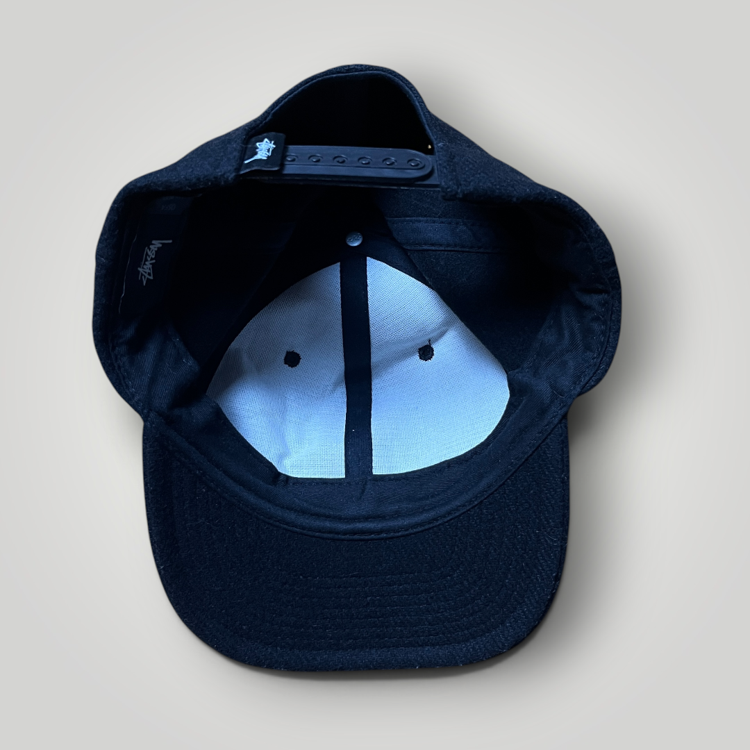 Stussy Chenile "S" Wool Skate Snapback Cap