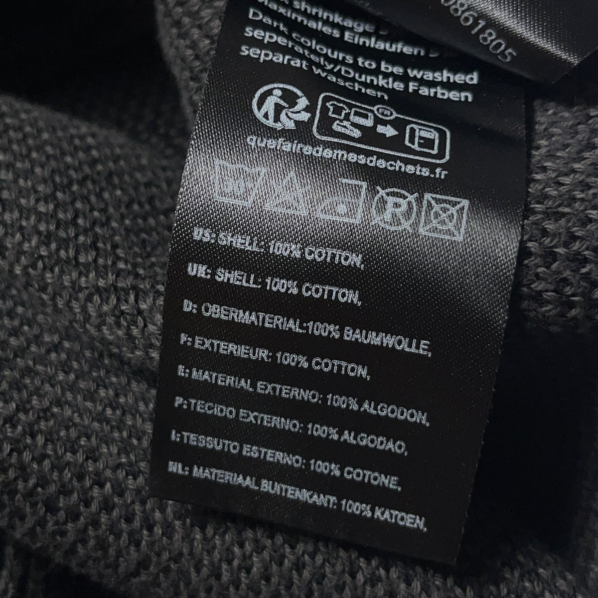 Rocawear Big Logo Heavy Cotton Hip-Hop Knit Crewneck Sweater