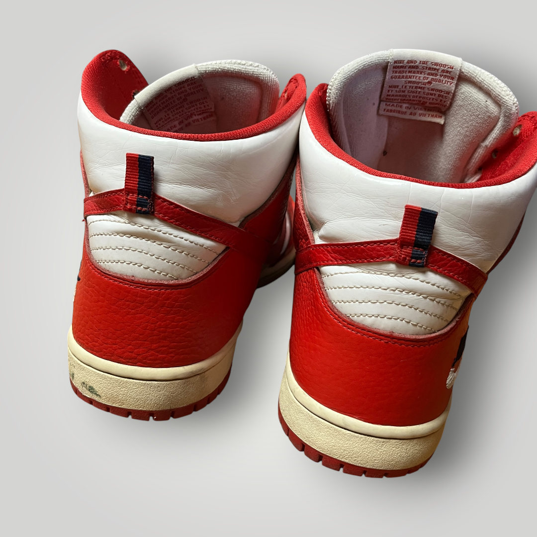 Nike Dunk SB Pro High "Future Court Red" Patent Leather Retro 2017