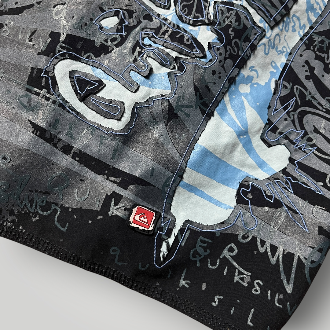 Quiksilver Vintage 2000's Y2K Graphic Board Surf Shorts