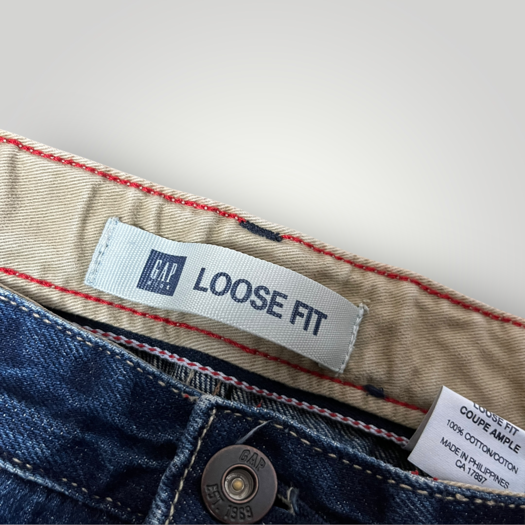 GAP Vintage 00's Baggy Y2K Hip-Hop Skater Jeans "1969 Low Rise Stride"