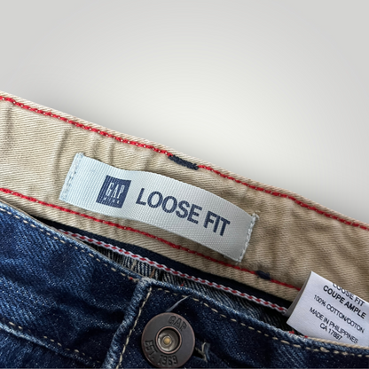 GAP Vintage 00's Baggy Y2K Hip-Hop Skater Jeans "1969 Low Rise Stride"