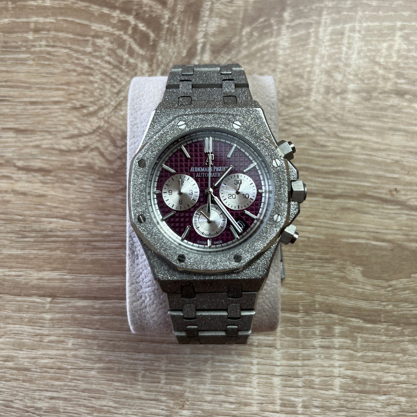 Audemars Piguet Royal Oak Selfwinding Chronograph 41mm Frosted Gold Clone