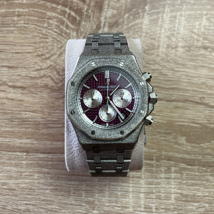 Audemars Piguet Royal Oak Selfwinding Chronograph 41mm Frosted Gold Clone