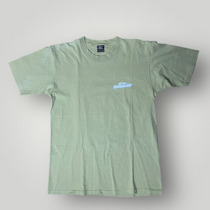 Quiksilver Vintage 90's USA MADE Y2K Heavy Cotton Single Stitch Graphic T-Shirt