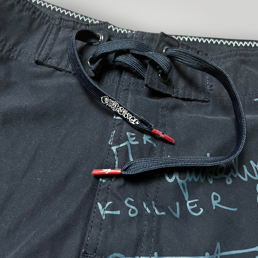 Quiksilver Vintage 2000's Y2K Graphic Board Surf Shorts