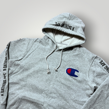 BAPE (A Bathing Ape) x Champion 2010's "Chenille C Logo" Hoodie (Rep)