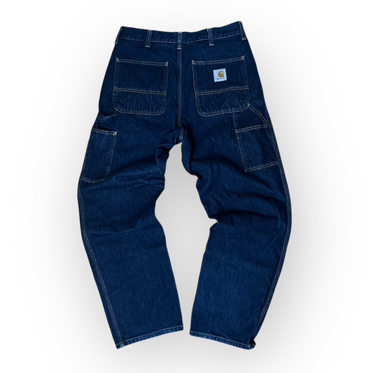 Carhartt "Single Knee Pant" Low Bottom Heavy Cotton Baggy Cargo Jeans