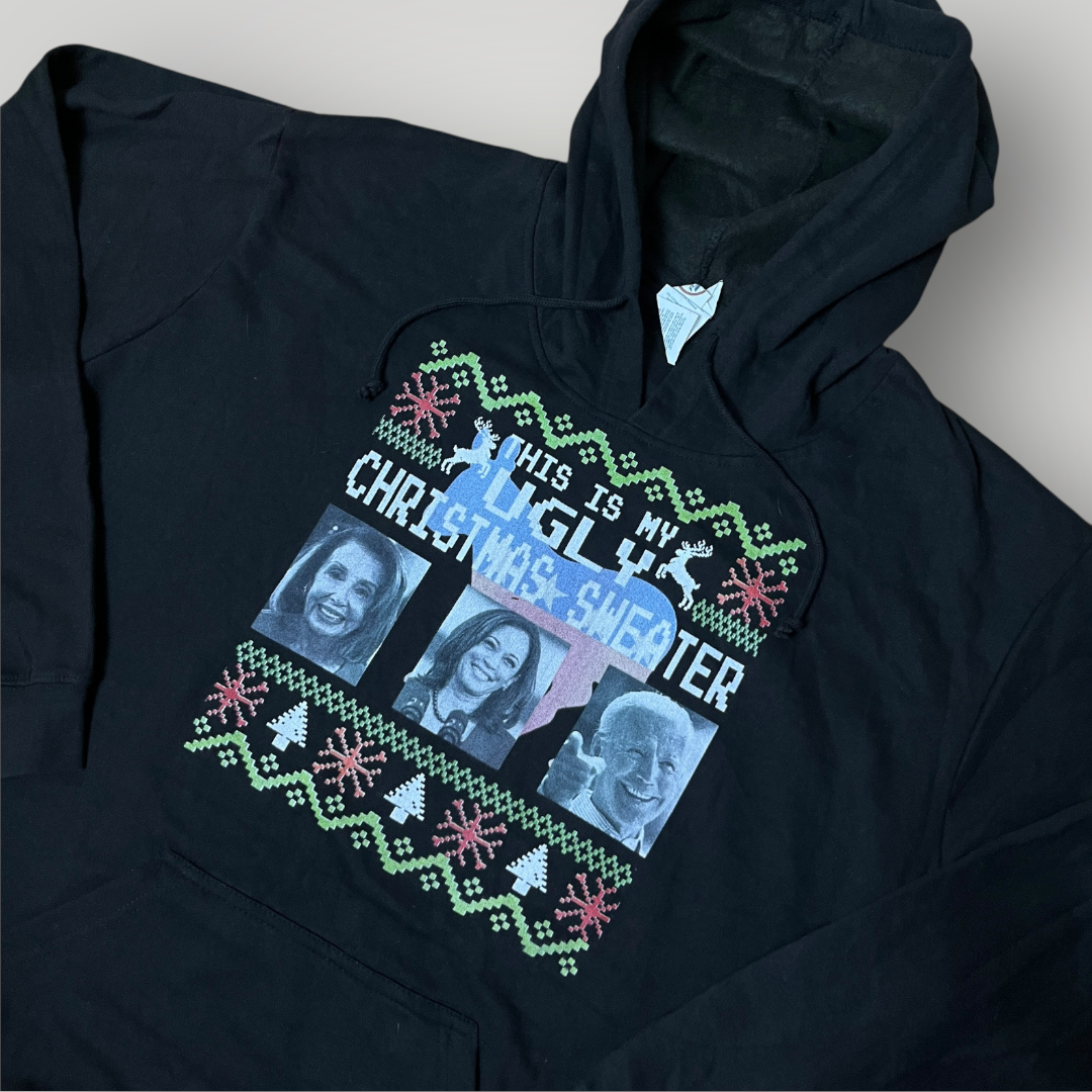 Kamalla Harris x Joe Biden Funny Graphic Hoodie