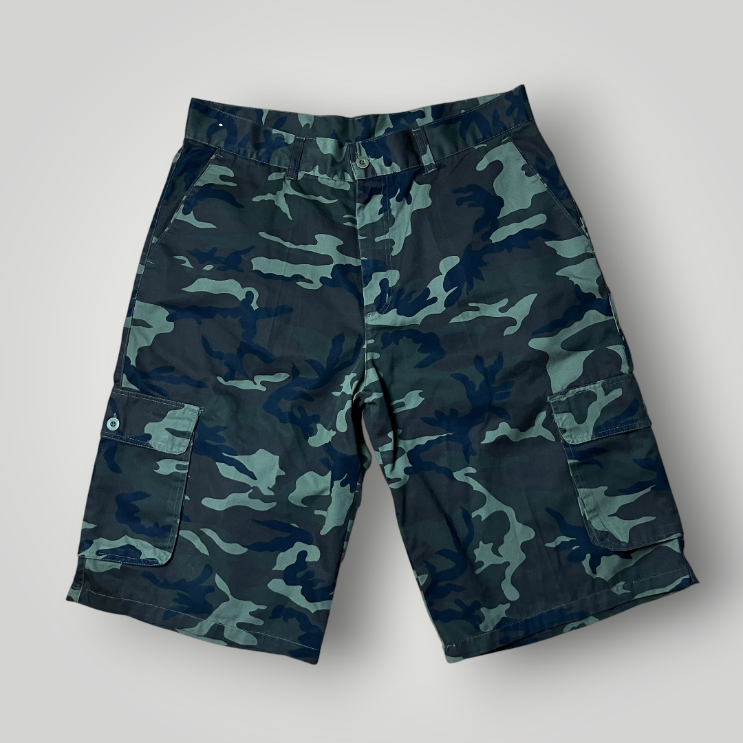 ECKO UNLTD Vintage 2000's Baggy Camo Baggy Jorts Shorts