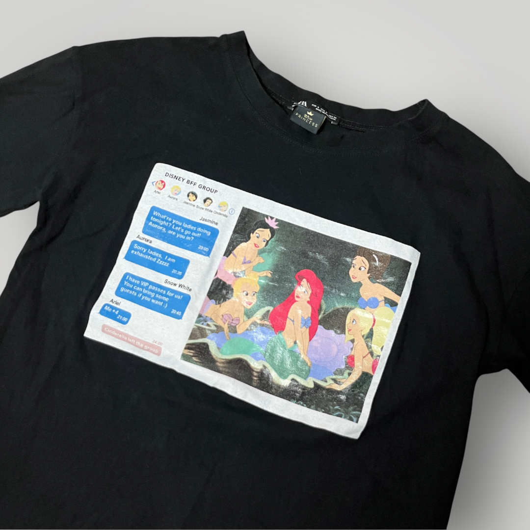 DIsney Princess x ZARA Graphic T-Shirt (Дамско)