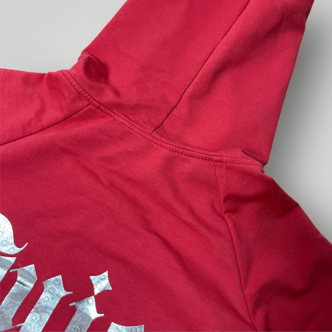Juice Y2K Zip-Up Graphic Hoodie (Дамско)