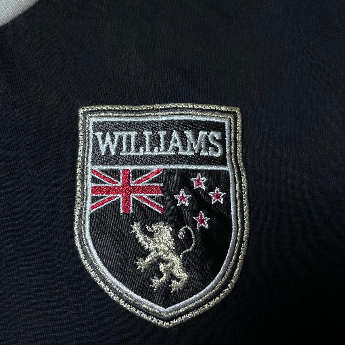 Williams Wilson Vintage 2000's Y2K Embroidered Rugby Long Sleeve Shirt