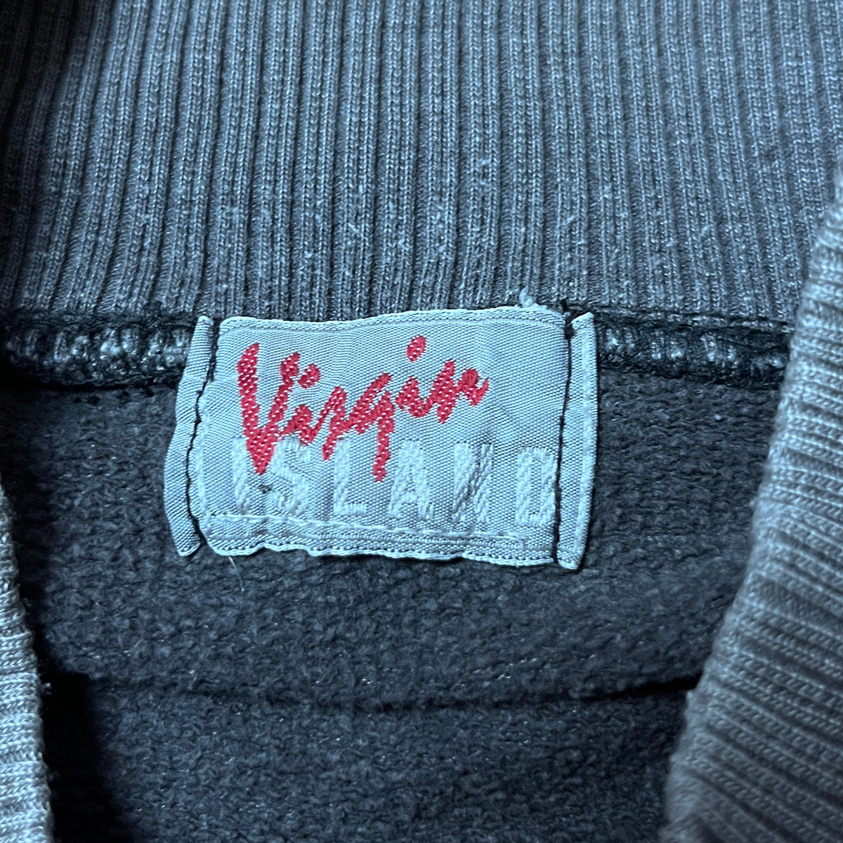 GAP Virgin Island Vintage 90's Y2K Faded Mock Neck Sweatshirt Crewneck