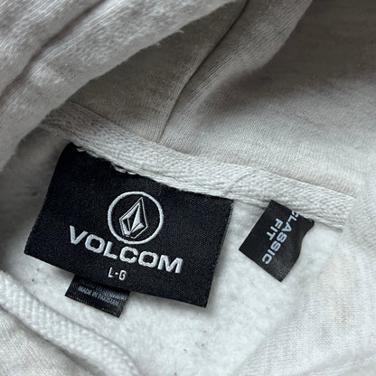 Volcom "Watanie" Heavy Cotton Boxy Y2K Skater Graphic Hoodie