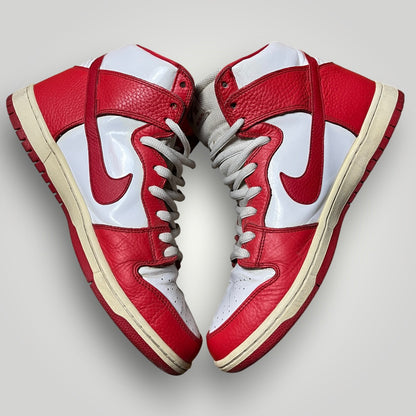 Nike Dunk SB Pro High "Future Court Red" Patent Leather Retro 2017