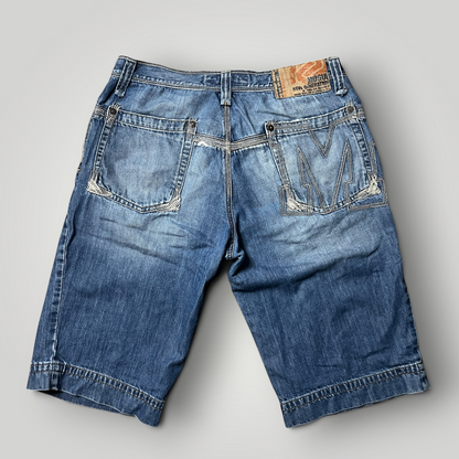 Mogul Vintage 2000's Y2K Hip-Hop Heavy Cotton Skater Denim Jorts