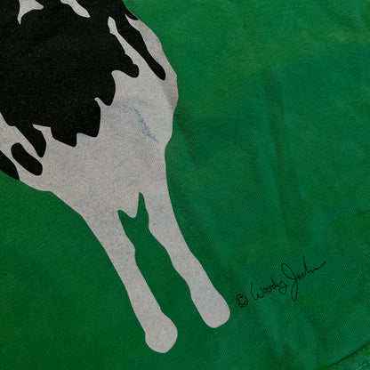 Vintage Ben And Jerry’s Ice Cream Tie Dye Heavy Cotton Graphic T-Shirt !RARE!