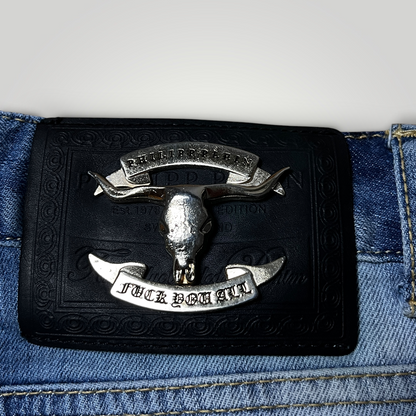 Philipp Plein Y2K 3/4 Jeans