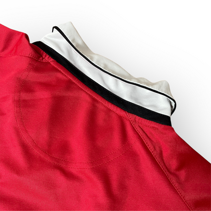 Umbro Vintage 00's Y2K Center Logo Sport Long Sleeve Polo Shirt