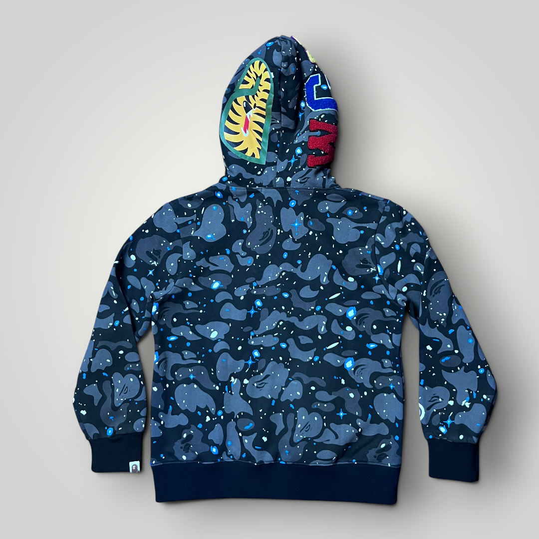 BAPE (A Bathing Ape) Space Camo Shark Full-Zip Hoodie (Replica)