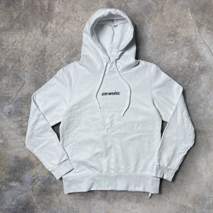 "OFF-WHITE" Marker Heavy Cotton Geaphic Hoodie (Replica)