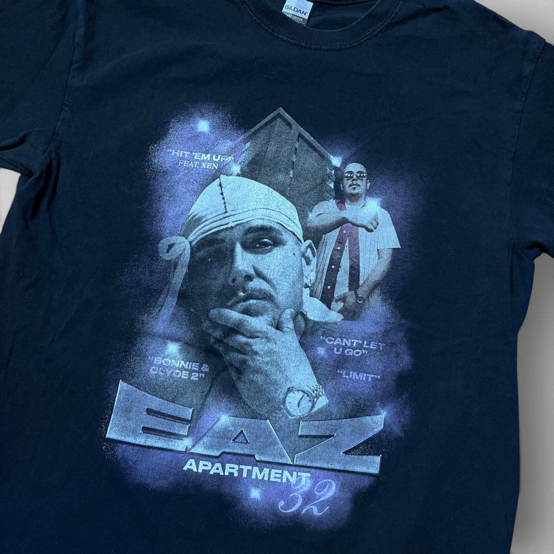 EAZ Apartment Deluxe Boxset Y2K Hip-Hop Heavy Cotton Graphic T-Shirt