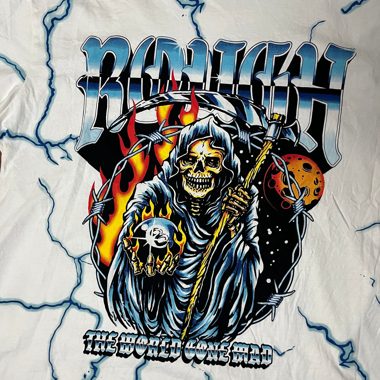 BLACK SQUAD "ROUGH" Y2K Heavy Cotton Graphic T-Shirt