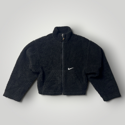 Nike Cropped Sherpa Y2K Fleece Jacket (Дамско)