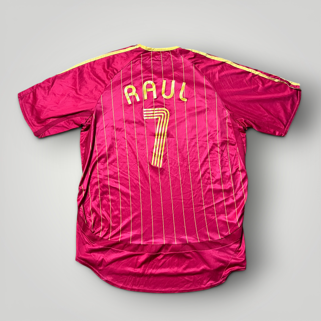 Adidas Spain 2006/2007 Raul #7 Football Jersey T-Shirt (Replica)