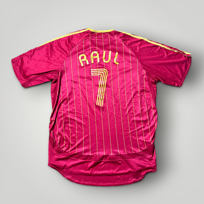 Adidas Spain 2006/2007 Raul #7 Football Jersey T-Shirt (Replica)